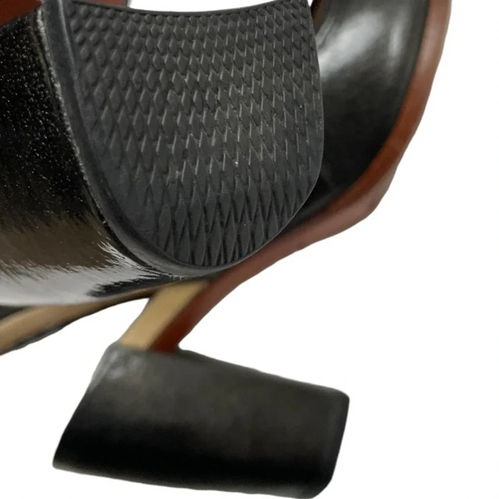 Modern Vintage Metallic Patent Leather Pumps